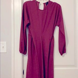 Long Purple Jumpsuit